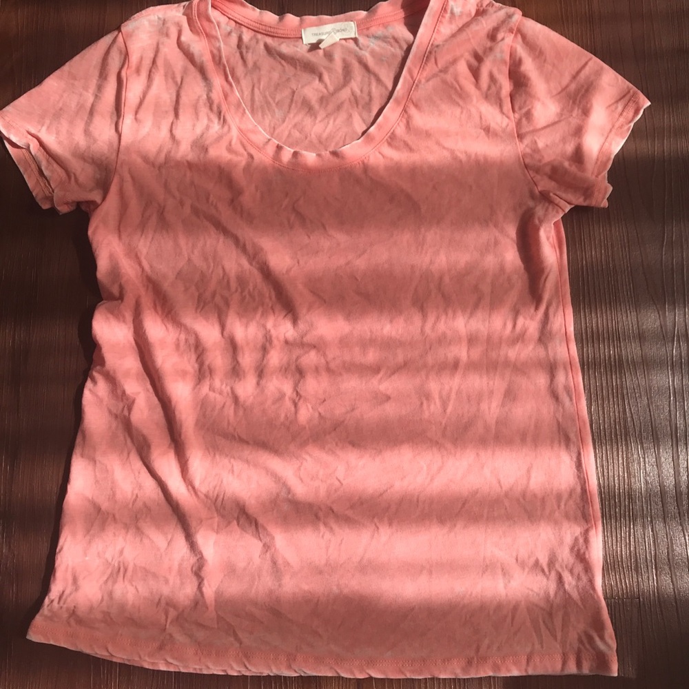 Treasure & Bond xsmall coral short sleeve t shirt